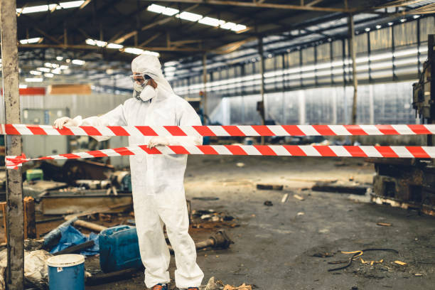 Professional Trauma Scene Cleanup technician working in Crescent City, CA